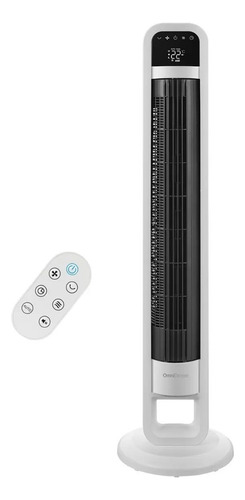 Ventilador De Torre Blanco Digital Omnibreeze, C/filtro 4vel 26 Cm 60hz Blanco Negro Plástico 1