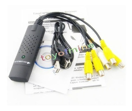 Imagen 4 de 4 de Nuevo Usb 2.0 Video Tv Dvd Vhs Captura Audio Tarjeta Adaptad