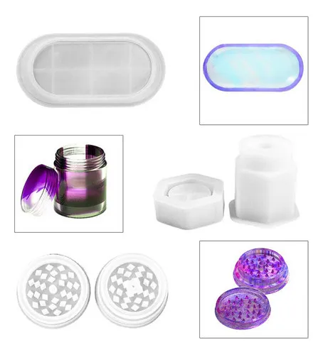 Molde De Resina Para Molinillo Transparente - Molde De