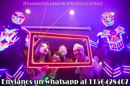 Imagen 8 de 10 de Show Robot Led - Show Luminoso - Show Baile Led