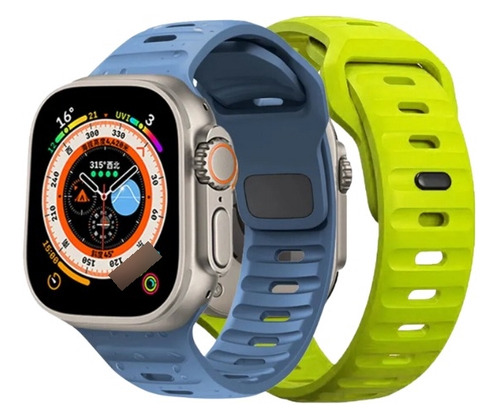 Correa Silicona Modelo Premium Para Apple Watch Ultra  49mm