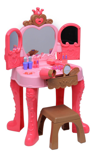 Penteadeira Eletrônica Magica Princesa Luz Musica Zippy Toys