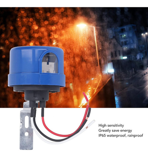 Fotocelda Control De Luminaria Con Base 220v 10a