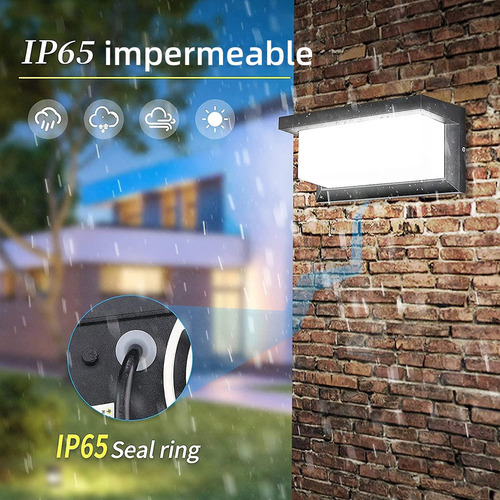 Lámparas De Pared Moderno Led Impermeable Luz Blanca