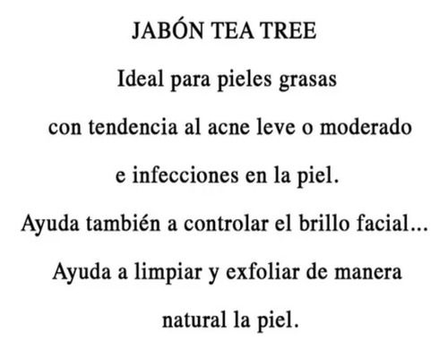 Jabon Blen Tea Tree 100g Blen