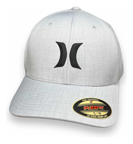 Gorra Hurley Talla S/m Gris Claro 100% Original