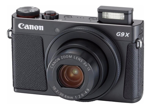 Imagem 2 de 4 de Canon PowerShot G9 X Mark II compacta cor preto