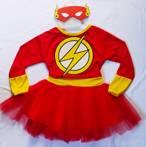 Si Pence Comparar Disfraz De Flash - Vestido Con Tutú | MercadoLibre