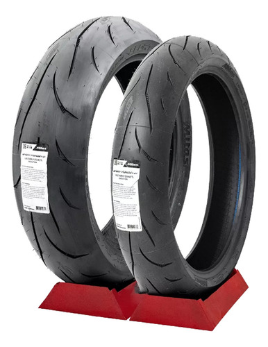 Llantas 150/60zr17 66h-110/70-17 54h Mitas Tl Sport Force+