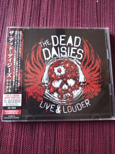 The Dead Daisies Live & Louder 2017 Cd/dvd Japan Gqcs-90329