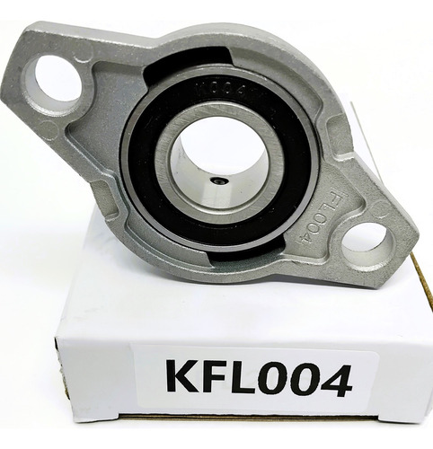 Kfl004 - Kit Com 02 Mancais Com Rolamento Para Eixo 20mm