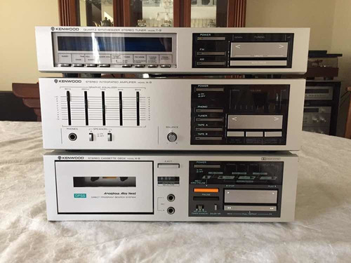 Mini Sistema De Audio Kenwood Vintage No Technics Pioneer