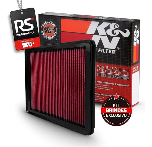 Filtro De Ar Esportivo Inbox K&n Kia Dyk K5 2.0 / 2.4