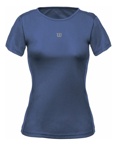 Camiseta Wilson Esportiva Core - Azul Marinho