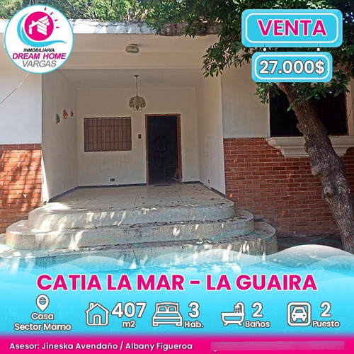 Imagen 1 de 5 de Casa En Venta Sector Mamo - Catia La Mar, La Guaira