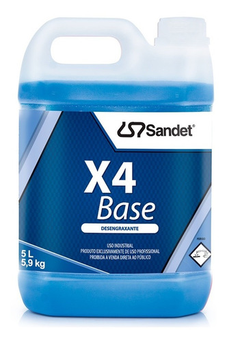 X4 Base 5l Solupan Desengraxante Concentrado Original Nfe *