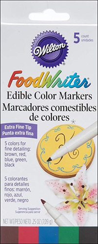 Escritor Wilton W609105 Alimentos, Tip Extra-fino De Color C