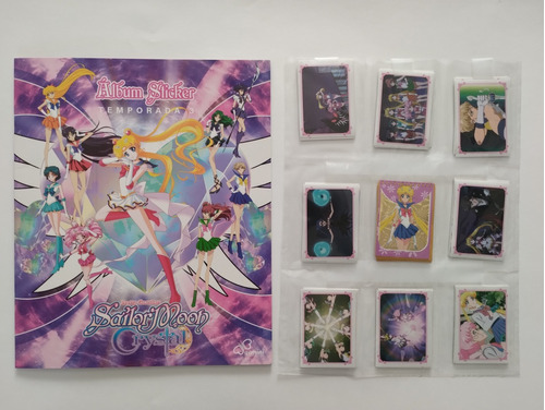 Album Stickers Sailor Moon Crystal Temporada 3 Set Completo 