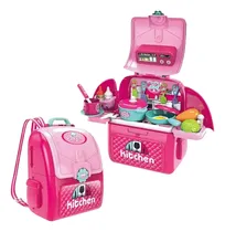 Comprar Kit Pequeño Tipo Mochila De Color Rosado Y+gift Miniagenda