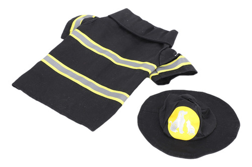 Disfraz De Bombero Para Perro, Sombrero, Ropa Para Mascotas,