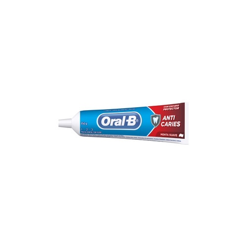 Imagen 2 de 2 de Pasta dental Oral-B 123 Anticaries en crema 70 g