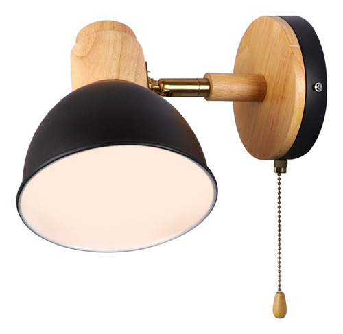 Aplique De Pared Con Interruptor De Cable De Tracción, Luz