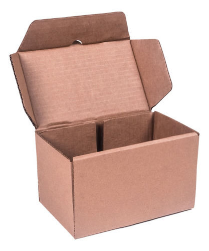 Caja En Carton 21x13x13cm. Autoarmable