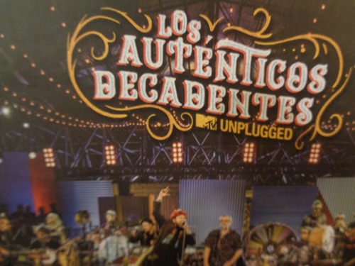 Los Autenticos Decadentes Fiesta Nacional Cd + Dvd Pop Rock