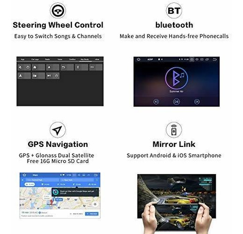 .  Android Estereo Para Toyota Camry Bluetooth Radio Gps