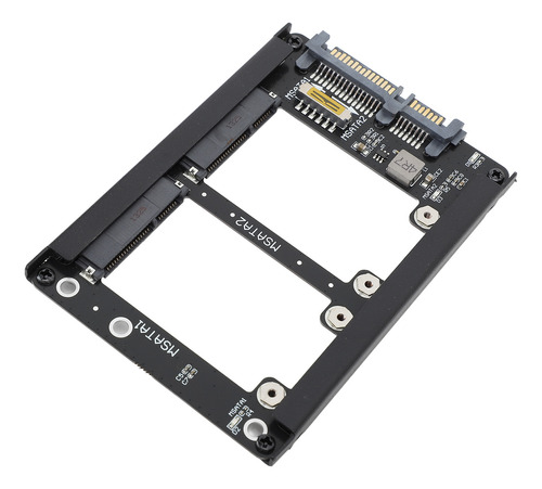 Adaptador Msata A Disco Duro, Tarjeta Convertidora Dual Ssd