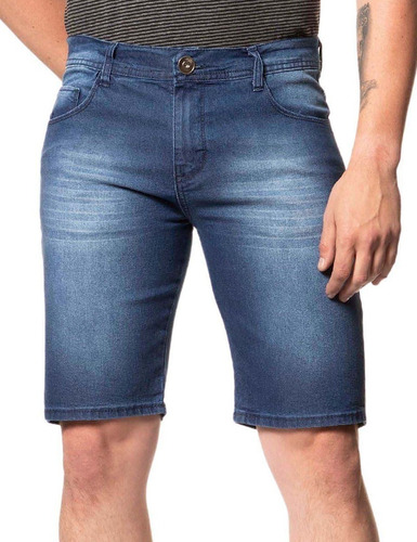 Imagem 3 de 7 de Kit 3 Bermudas Jeans Masculina Atacado C/ Nota Fiscal Full