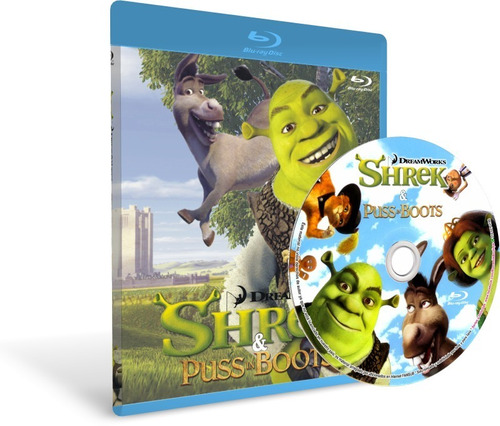 Colección Peliculas Shrek Y Gato Con Botas  Bluray Mkv 1080p