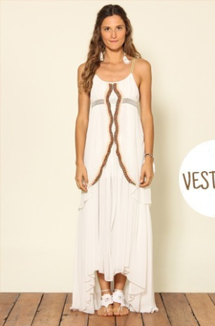 vestido branco farm