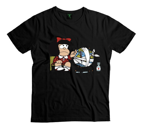 Polera Mafalda Distintos Diseños Xxl Xxxl Algodón Unisex