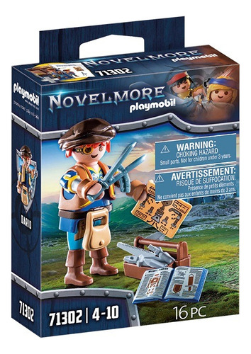 Playmobil Novelmore 71302 Dario Con Herramientas