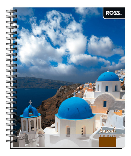 Cuaderno Universitario Ross Animal & Places Pack 10un