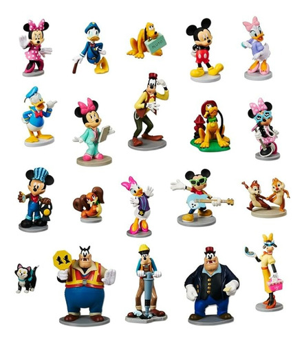 Disney Store - Set Mickey Mouse Mega Figurines
