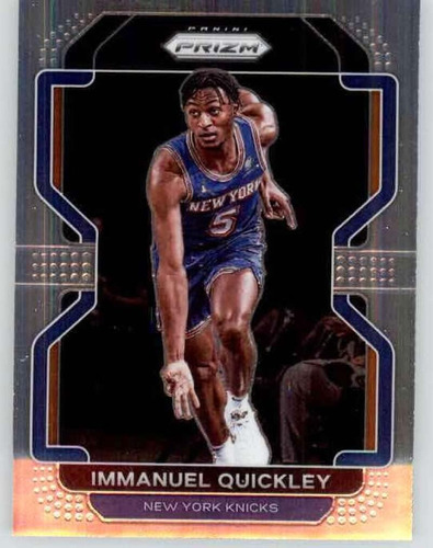 Panini Prizm 129 Emmanuel Quickley Baloncest De Los New York