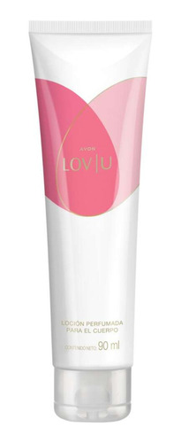 Lov/u Avon Loción Crema Corporal Perfumada Femenina 90ml 