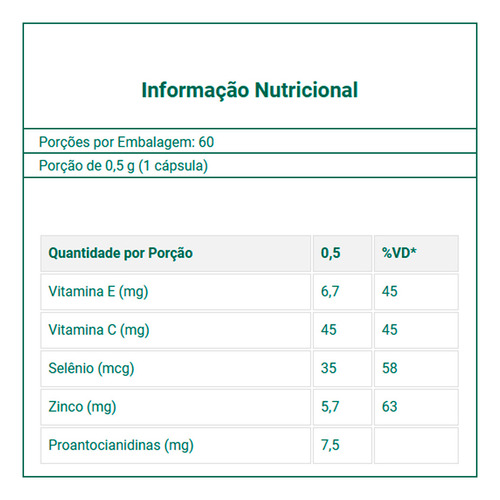 Cranberry Lauton Com Vitamina C/e Zinco E Selênio 30cáps