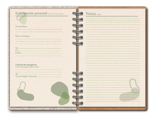 Agenda Pasta Dura Personalizada