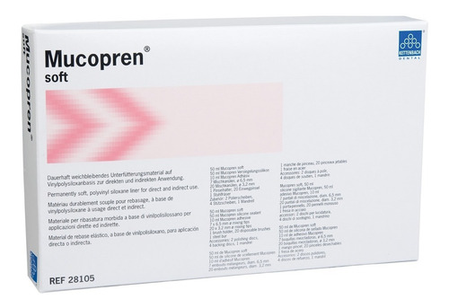 Mucopren Soft Silicona Para Rebasado De Prótesis Kettenbach
