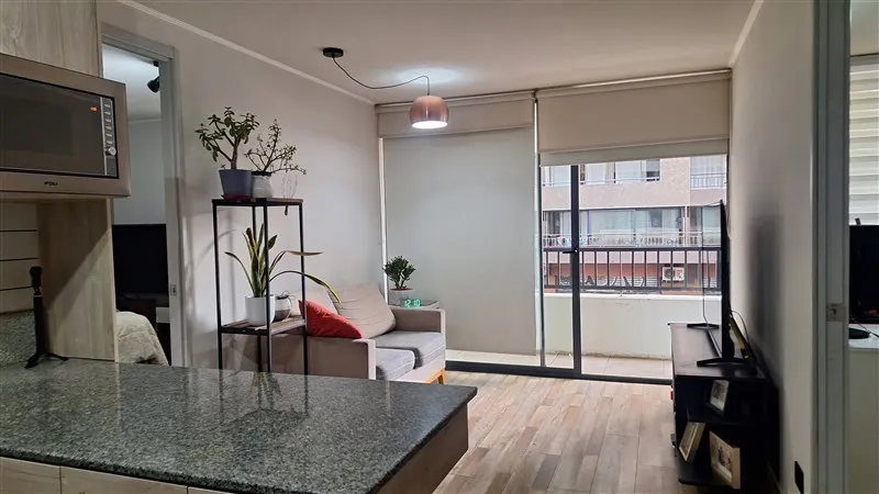 Imagen 1 de 23 de Departamento Venta Seminuevo 2 Dorm. En Santiago Portugal