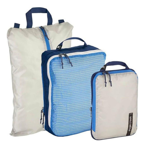 Eagle Creek Set Unisex Pack-it Essentials, Aziome Blue/grey 