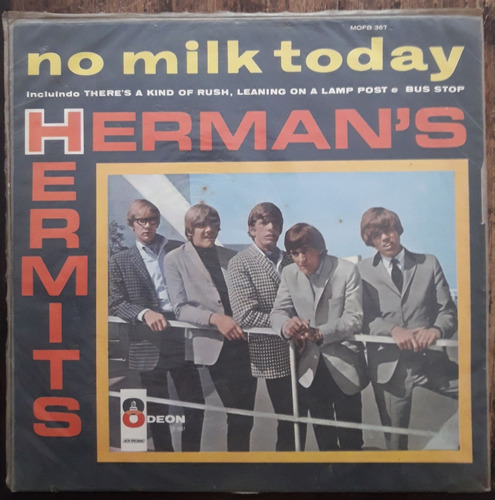 Lp Vinil (g+ Herman's Hermits No Milk Today Ed Br 1967 Mo Sw