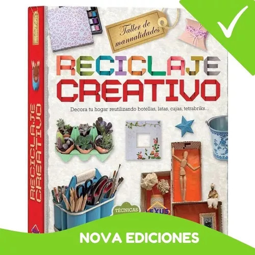 Libro Sobre Reciclaje.  Reciclaje Creativo. Nuevo Y Original