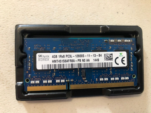 Memoria Ram  4gb 1x4gb Sk Hynix Hmt451s6bfr8a-pb