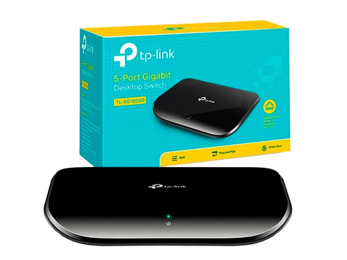 Switch 5 Puertos Tp-link Tl-sg1005d Gigabit