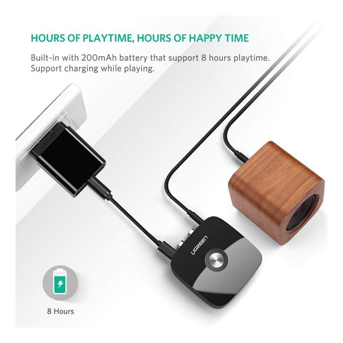 Adaptador Bluetooth Para Equipos De Sonido Convertidor Rca
