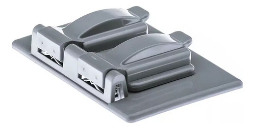 5 Pack Difus Placa Gris Para Exteriores Dúplex 2 Contactos 10 A 110v Gris